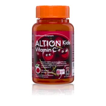 Altion Kids Φυσική Βιταμίνη C από Ασερόλα - 60 ζελεδάκια